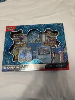 Pokemon TCG Gyarados EX Premium Collection - GameStop Exclusive - New Sealed - Image 1