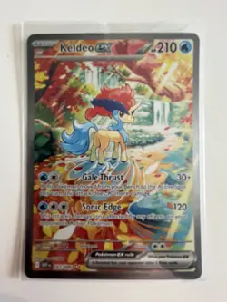 Keldeo ex 167/086 Special Illustration Rare Holo Good Condition White Flare - Image 1