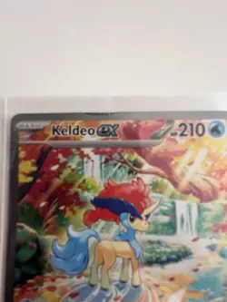 Keldeo ex 167/086 Special Illustration Rare Holo Good Condition White Flare - Image 2
