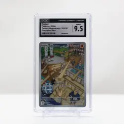Pokemon Timburr Illustration Rare Holo #183 Twilight Masquerade 2024 - CGC 9.5 - Image 2