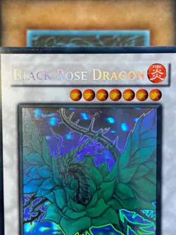 Yugioh Black Rose Dragon CSOC-EN039 Ghost Rare VLP - Image 3