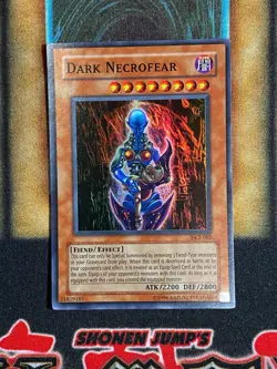 Yugioh Dark Necrofear DL2-002 Super Rare NM - Image 1