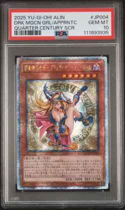 2025 #JP004 DARK MAGICIAN GIRL THE MAGICIAN'S APPRENTICE PSA 10 - Image 1
