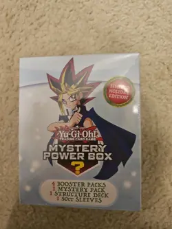 2023 Yu-Gi-Oh Mystery Power Box Limited Holiday Edition (Sealed + Small Dent) - Image 1