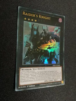 Yugioh - Raider's Knight PHRA-EN040 Ultra Rare -Phantos Rage - VLP/Near Mint - Image 2
