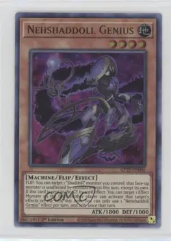 UR - Nehshaddoll Genius 1st Ed. YuGiOh Ghosts From The Past #GFTP-EN006 - Image 1