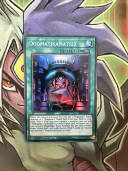 PHHY-EN055 Dogmatikamatrix Super Rare 1st Edition NM Yugioh Card - Image 1