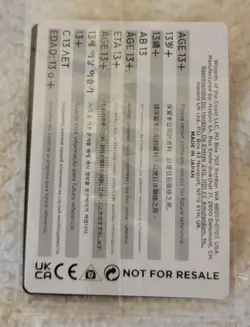 Magic The Gathering x Marvel Legends Agent Anti-Venom Promo Card - Image 2