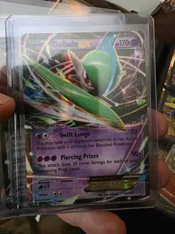 Pokemon TCG XY Roaring Skies Gallade EX Holo Card 34/108 Ultra Rare NM Condition - Image 1