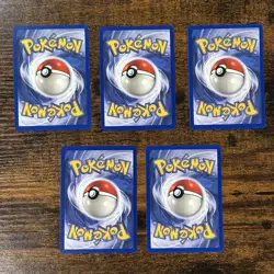 1ST EDITION Fossil Set COMPLETE Pokemon Trainer 5 Card Lot NM/ LP+ - Image 2