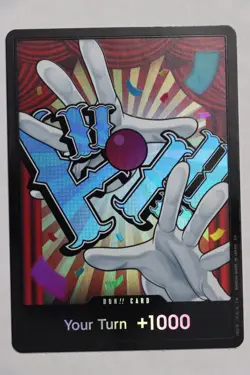 One Piece Card Don Card Buggy Foil English PRB02 TCG - Image 1