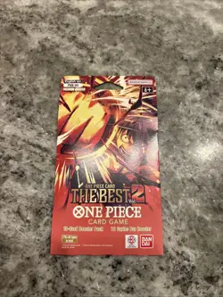 One Piece THE BEST Vol 2 - 10 Card premium Booster Pack ENGLISH - Image 1