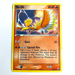 Pokemon TCG Card Ho-Oh EX Unseen Forces 2005 27/115 Regular Rare MP - Image 1