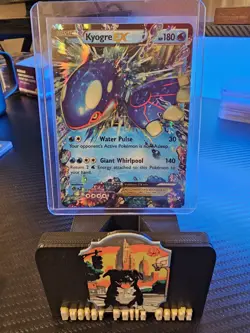 Pokemon TCG XY Primal Clash Ultra Rare Holo Kyogre EX Card 54/160 NM Condition - Image 1