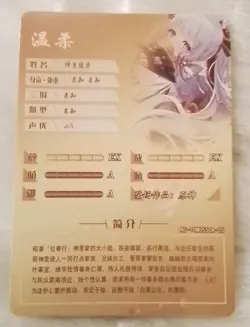 Goddess Story Anime Doujin Waifu Card - SCR Rarity - Genshin Impact - 10m05 - Image 2