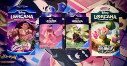 (Lot of 19) Disney Lorcana Assorted Sleeved Boosters + 2 [65-Pack] Card Sleeves - Image 4
