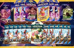 (Lot of 19) Disney Lorcana Assorted Sleeved Boosters + 2 [65-Pack] Card Sleeves - Image 5