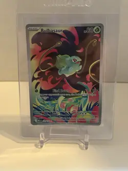 Bulbasaur 133/132 Mega Evolution Pokemon Card Near Mint Condition - Image 1