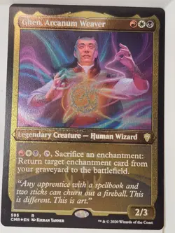 Ghen, Arcanum Weaver - Etched Foil - Legends - Magic the Gathering MTG Nice! - Image 1