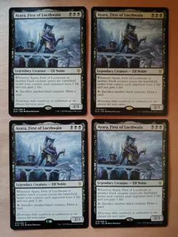 4x Ayara, First of Locthwain **NEAR MINT** **UNPLAYED** MTG - Image 1