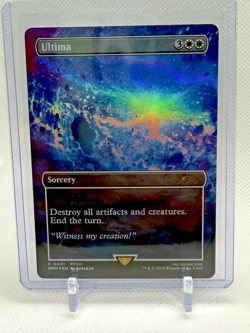 Magic Ultima Borderless FOIL - Showdown Promos 1 MTG - Image 1