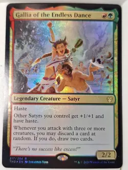 Gallia of the Endless Dance- Foil- Theros: Beyond Death- Magic the Gathering MTG - Image 1