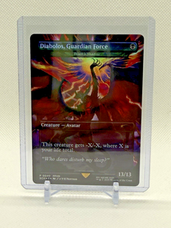 Magic Diabolos, Guardian Force Death's Shadow FOIL - Showdown Promos 40 MTG - Image 1