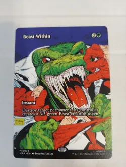 Beast Within (REGULAR) x1 - MTG Marvel Universe MAR #33 - Image 1