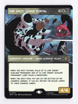 The Spot, Living Portal (Borderless) 0231 (R) MTG Marvel's Spider-Man (SPM) - Image 1
