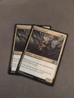 2X Satyr Enchanter [Core Set 2019] Magic MTG NM - Image 1