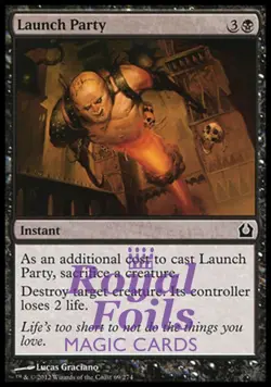 Launch Party 4x FOIL RTR MTG Return to Ravnica Common MINT black - Image 1