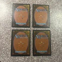 Set Of 4 Armor Thrull | Fallen Empires | MTG | All Alternate Art Variants | - Image 2