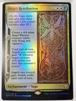 Firja's Retribution - FOIL - Kaldheim - Magic the Gathering MTG Nice! - Image 1