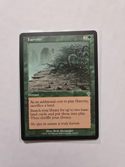 Harrow - Invasion - LP - MTG Magic - Common - Instant - Image 1