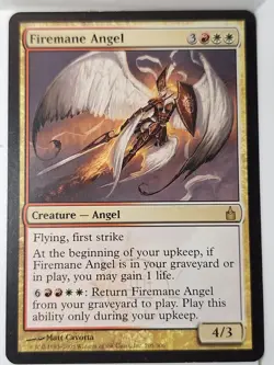 Firemane Angel - Ravnica: City of Guilds - Magic the Gathering MTG Nice! - Image 1