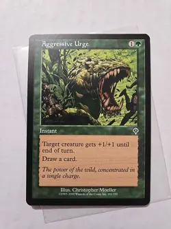 Aggressive Urge - Invasion - LP - MTG Magic - Common - Instant - Image 1