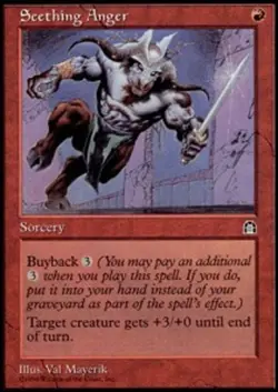 4x Seething Anger NM-Mint, English Stronghold MTG Magic - Image 1