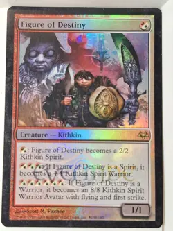 Figure of Destiny - FOIL - Prerelease Promo - Magic the Gathering MTG Nice! - Image 1
