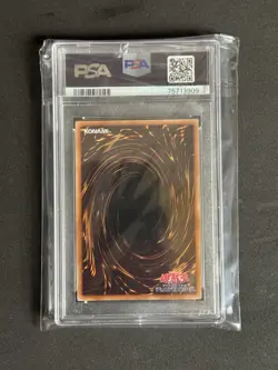 Sorcerer of Dark Magic 15AX-JPY10 Millennium YuGiOh Card JAPANESE POP 9 PSA 10 - Image 2