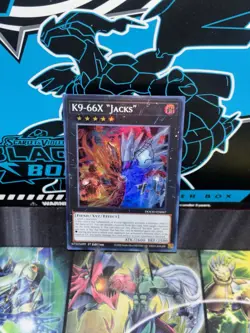 x3 K9-66X "Jacks" - Super Rare - DOOD-EN047 - Yugioh Doom of Dimensions - Image 1