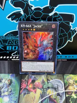 x3 K9-66X "Jacks" - Super Rare - DOOD-EN047 - Yugioh Doom of Dimensions - Image 3