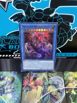 Yugioh! 3x Megalith Notrah Plura DOOD-EN034 Super Rare 1st Ed NM - Image 3