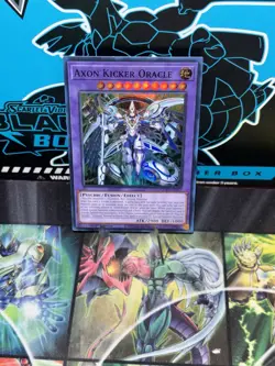 Yugioh! 3x Axon Kicker Oracle DOOD-EN037 Super Rare 1st Edition - Image 2