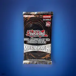 Yugioh 25th anniversary 1st Edition Mega Booster Pack Sealed - Image 1
