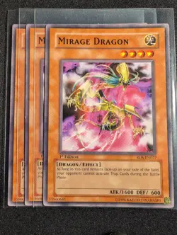 Yugioh - 3x Mirage Dragon RDS-EN027 1st Edition Common NM - Image 1