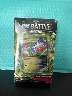 Pokemon Trading Cards Ex Battle Deck Iron Leaves Theme Deck Play Level 1 - Image 1