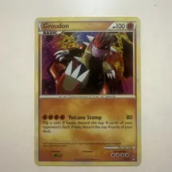 Groudon Call of Legends Set 6/95 Holo Pokemon Trading Card - Image 1