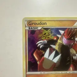 Groudon Call of Legends Set 6/95 Holo Pokemon Trading Card - Image 2