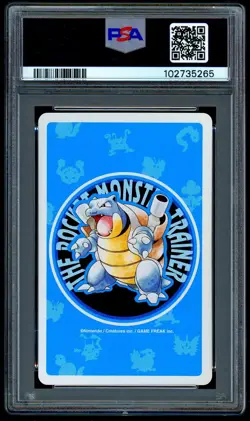 Pokemon ARTICUNO Japanese BLUE Back 4 of Hearts POKER Card 144 - PSA 10 GEM MINT - Image 2