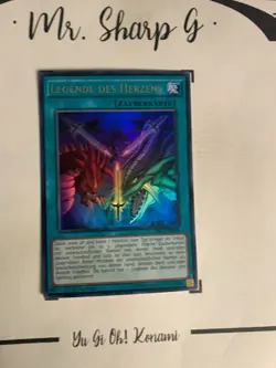 LEGENDE DES HERZENS - 1. AUFLAGE DRL3-DE046 DEUTSCH Yu-Gi-Oh! CARD ULTRA RARE - Image 3